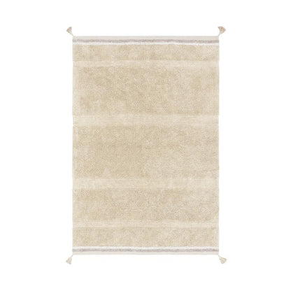 Tappeto in cotone Bloom Golden - 140x200cm