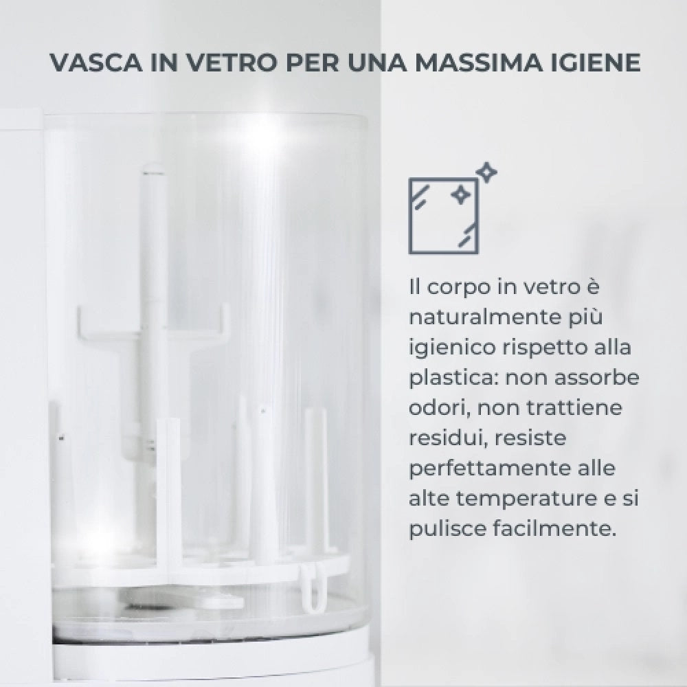 Lavabiberon Automatico 3 in 1 Linda (Lava, Sterilizza e Asciuga)