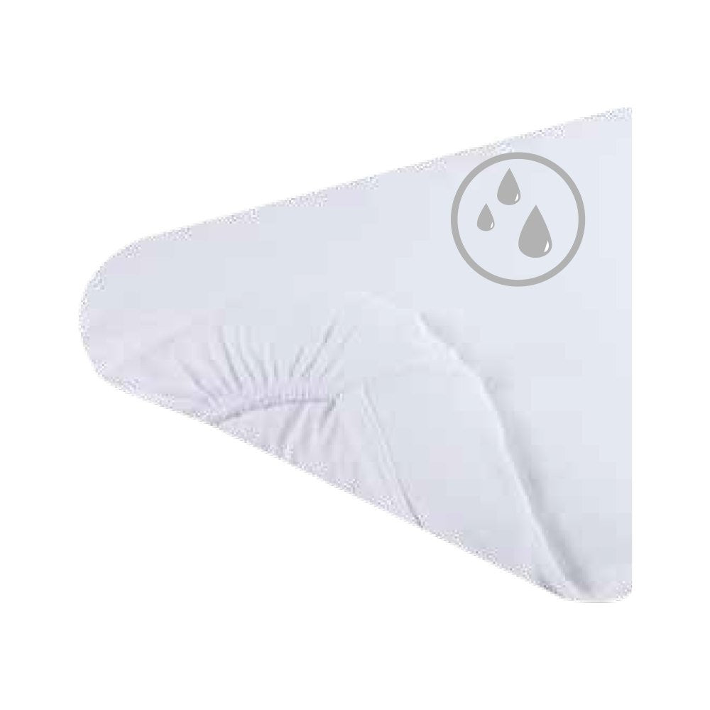 Coprimaterasso angolato PIPI-NO in jersey elasticizzato per culla e carrozzina