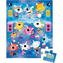 Puzzle concerto rock unicorni