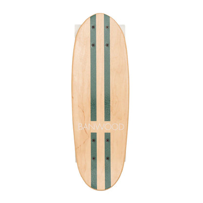 Skateboard Cruiser in Acero Canadese Banwood - Design Vintage e Stabilità
