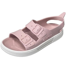 Ciabatte da spiaggia in gomma irky veg - old pink/white