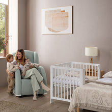Culla evolutiva trasformabile Converbaby - Miniculla, culla 140x70, lettino montessori e scrivania