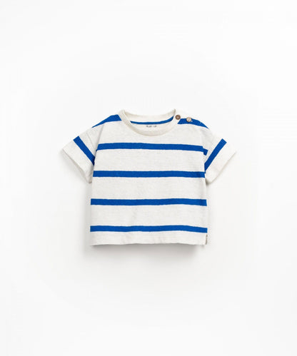 T-shirt in jersey a righe