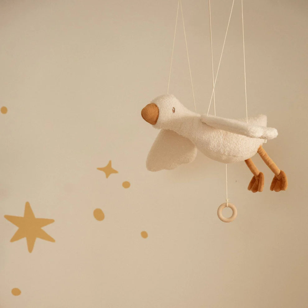 Peluche da appendere Little Goose in volo