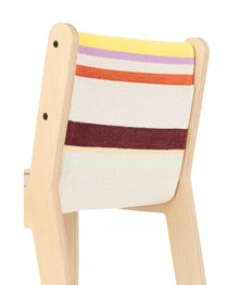 Sedia per bambini Kaarol Striped