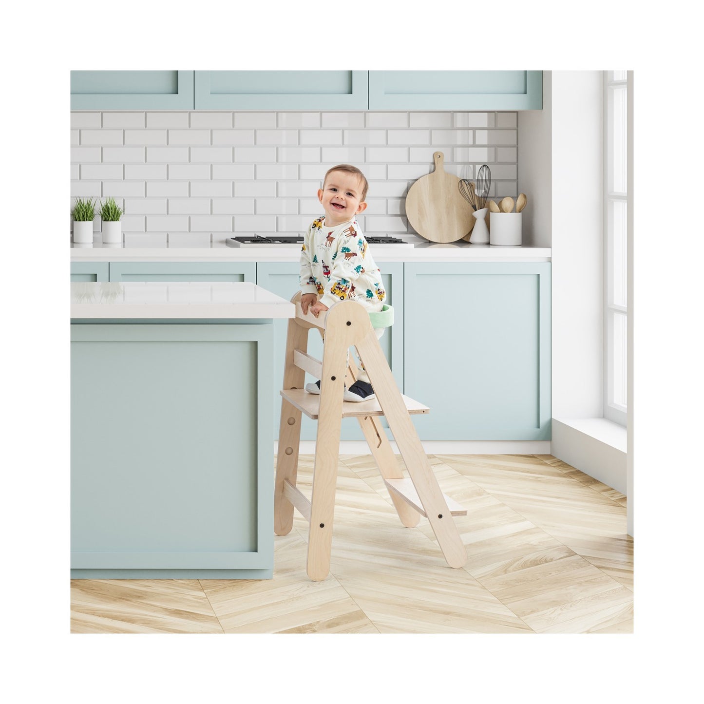 Torre montessoriana richiudibile - Regolabile in altezza