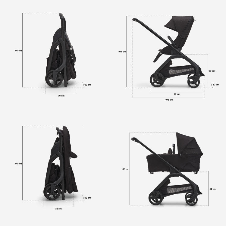Bugaboo - Duo Dragonfly passeggino+navicella