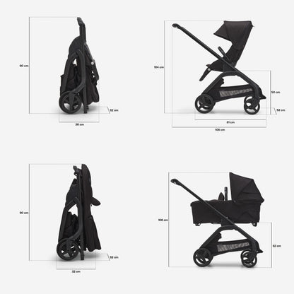 Bugaboo - Duo Dragonfly passeggino+navicella