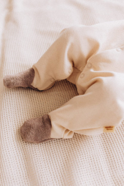 Tutina con piedini French Terry - Cotone organico GOTS