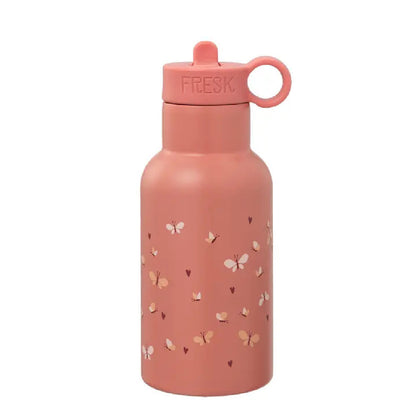 Borraccia Termica per Bambini in Acciaio Inox (350 ml, Doppio Tappo)