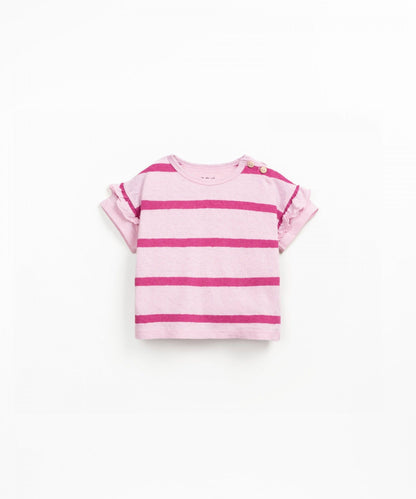 T-shirt in jersey a righe