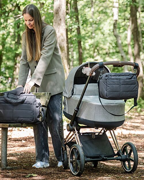 Borsa cambio passeggino trapuntata - 100% poliestere riciclato (da 15 bottiglie PET)