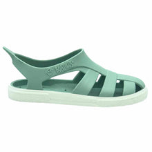 Bioty sandalo da spiaggia in gomma - Pastel Green/White