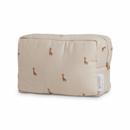 Beauty case impermeabile - 100% Cotone Biologico