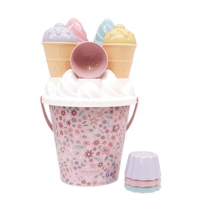 Set Secchiello Gelateria per Sabbia - 14 Pezzi per