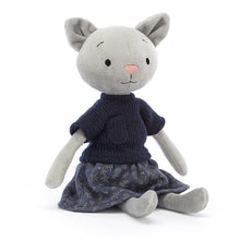 Peluche morbido Gattina Coquette