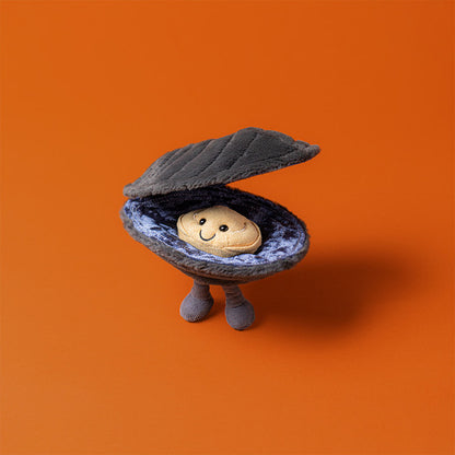 Peluche morbido Michelle cozza Mussel