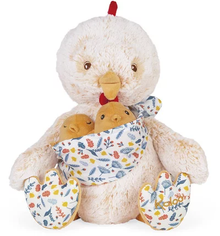 Peluche papà gallo