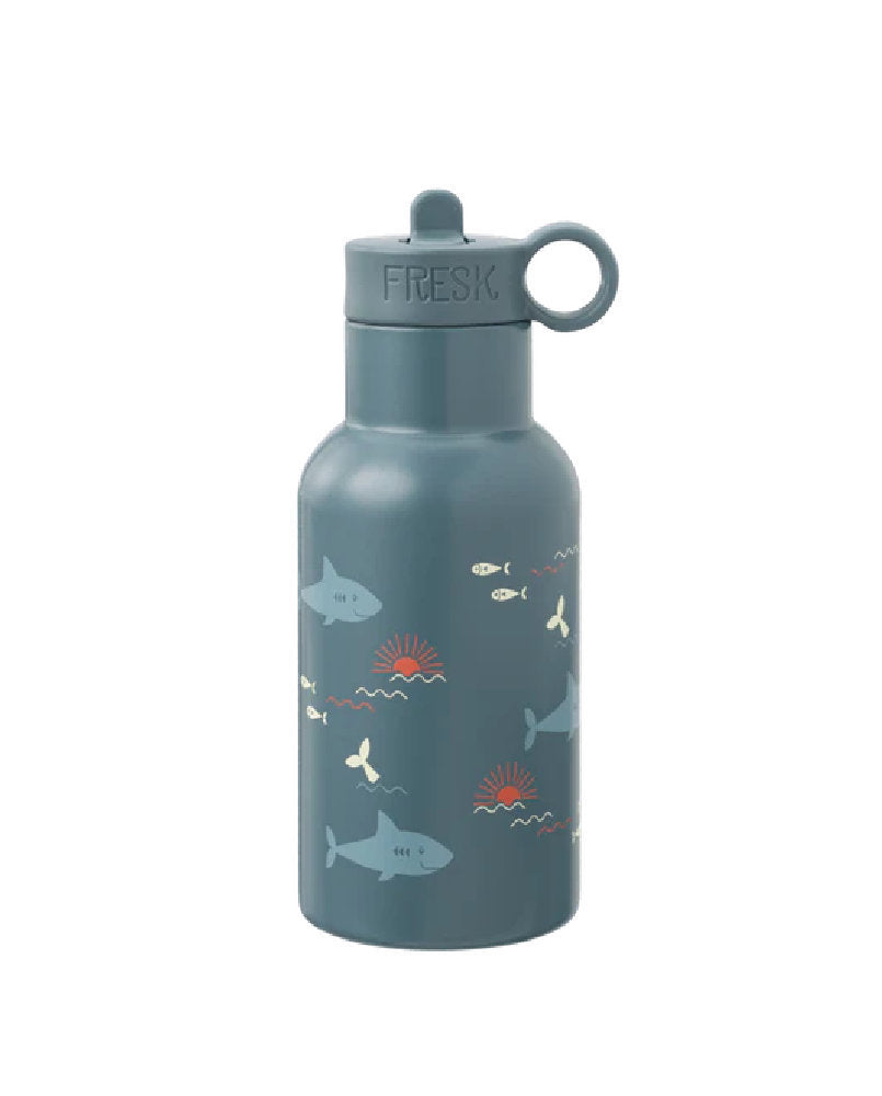 Borraccia Termica per Bambini in Acciaio Inox (350 ml, Doppio Tappo)