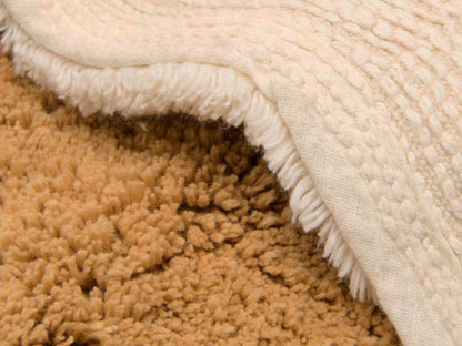 Tappeto cerbiatto 103x110cm - 100% Cotone organico