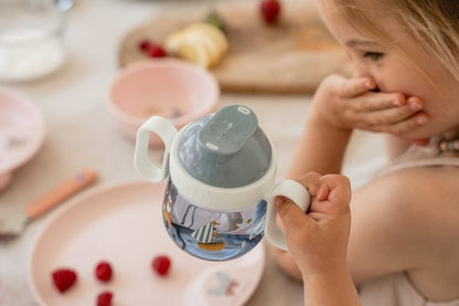 Tazza a due manici AntiGoccia 200 ml - Dai 6 mesi!