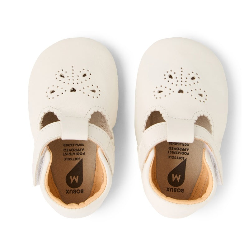 Scarpine Soft Sole Flutterheart Brilliant White