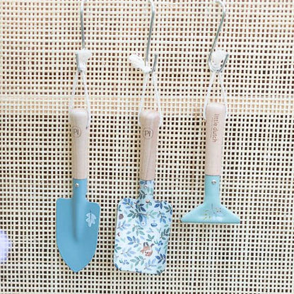 Set attrezzi da Giardino per bambini in Legno e Metallo