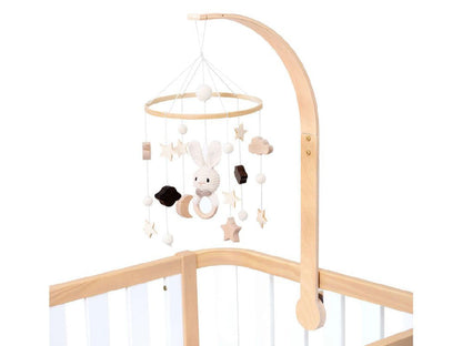 Giostrina per Culla Axis con supporto in legno - Coniglietto