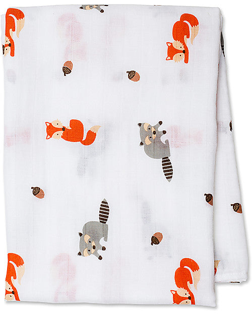 Copertina Swaddle 120x120 cm - 100% mussola di cotone