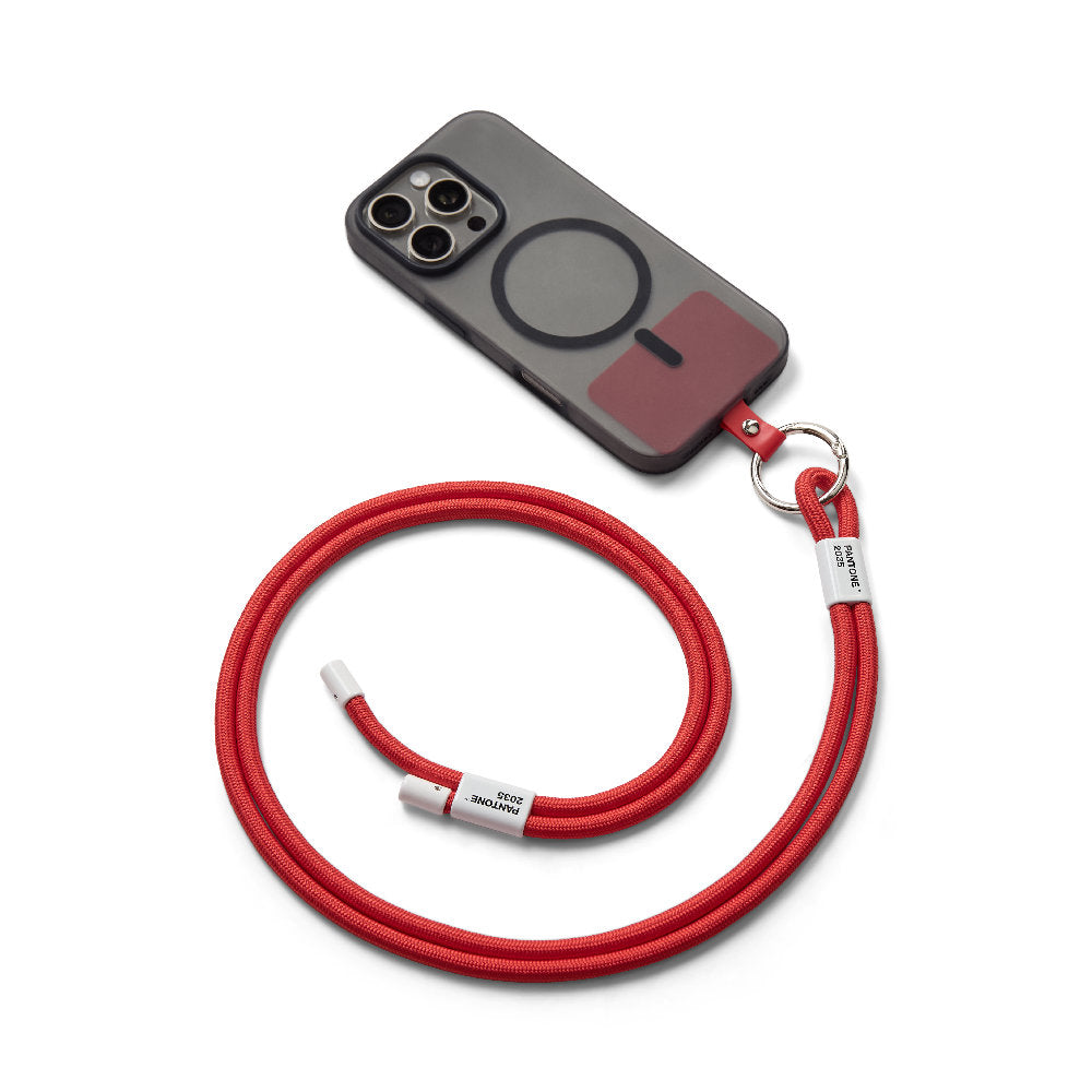 Laccio Porta Cellulare da Collo PANTONE in Nylon e Acciaio (90 cm)