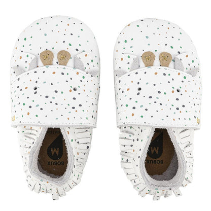 Scarpine Soft Sole Lentiggini Bianco