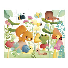 Puzzle gli amici del giardino - 20 pezzi - dai 2 anni