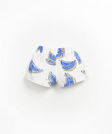 Pantaloncini in tessuto stampato