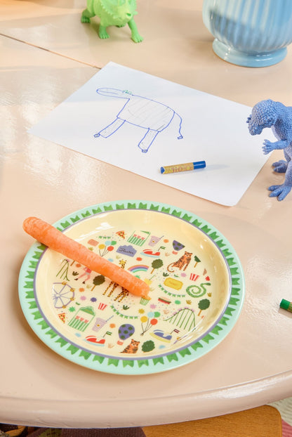 Piatto piano per bambini