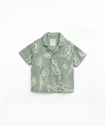 Camicia in tessuto stampato