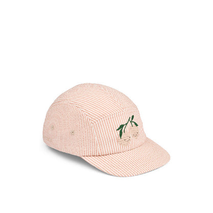 Cappellino con visiera Seersucker Rory - 100% Cotone organico