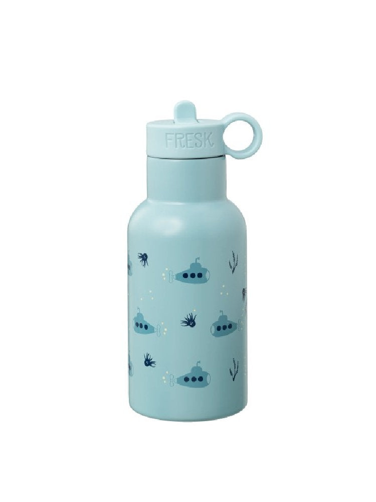 Borraccia Termica per Bambini in Acciaio Inox (350 ml, Doppio Tappo)