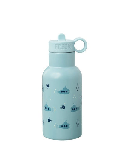Borraccia Termica per Bambini in Acciaio Inox (350 ml, Doppio Tappo)