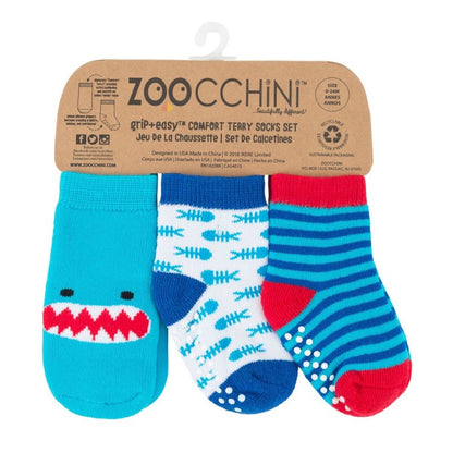 Calzini Antiscivolo Grip+Easy  0-24 mesi -  Pacco da 3pz
