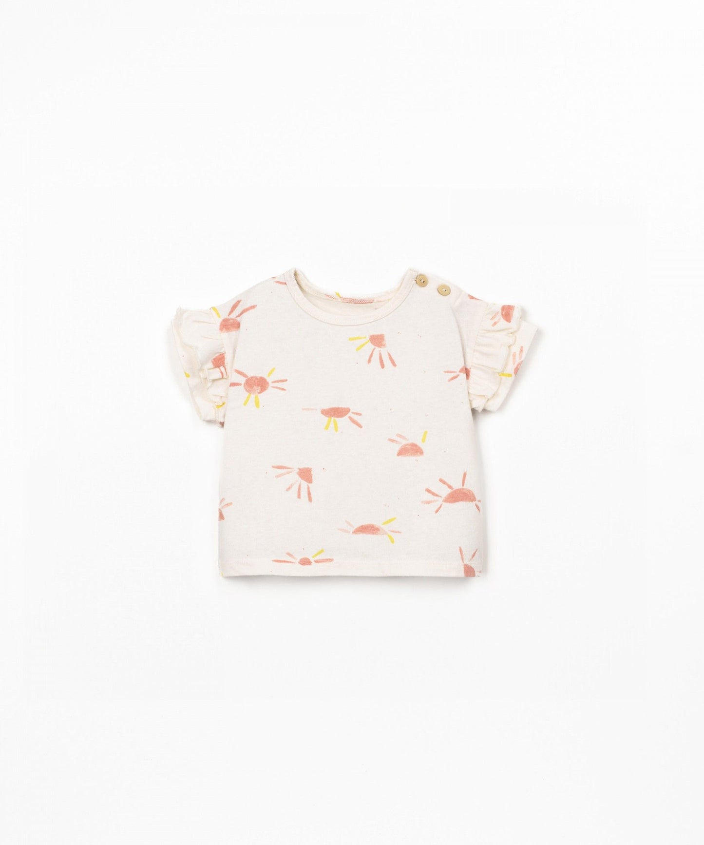 T-SHIRT DI MAGLIA CON STAMPA ANTI-UV