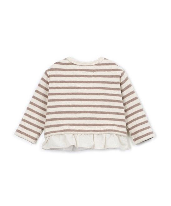 FELPA IN MAGLIA A RIGHE