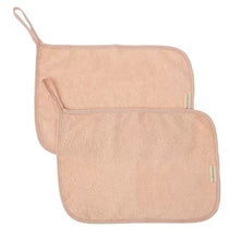 Set 2 asciugamani per asilo -25x35cm - 50% Bamboo e 50% Cotone