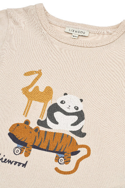 T-Shirt maglietta maniche lunghe Apia - 100% Cotone Organico GOTS