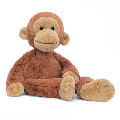 Peluche morbido pongo l'orangotango