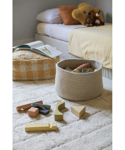 Contenitore porta oggetti Gram Natural - Ø35x20cm