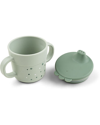 Tazza con beccuccio - Happy Dots - 100% PP Alimentare