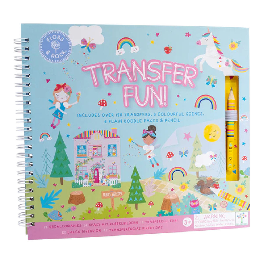 Album Gioco con Decalcomanie Magiche 'Transfer Fun' (150+ Trasferibili)