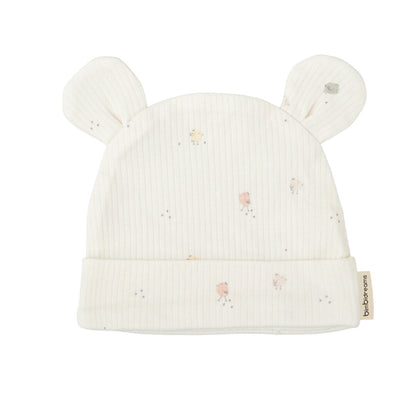 Cappellino Neonato in Bambù e Cotone Organico