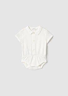 Body neonato bianco - Manica Corta
